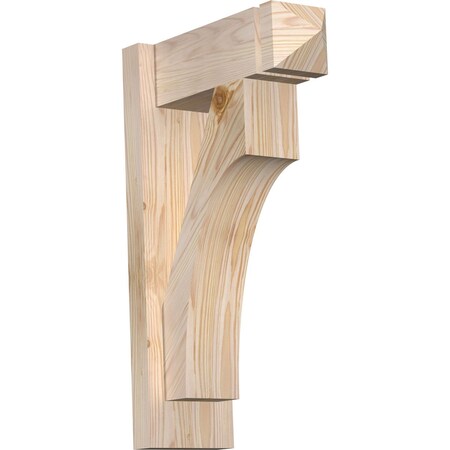 Ekena Millwork Westlake Arts & Crafts Smooth Outlooker, Douglas Fir, 5 1/2"W x 14"D x 22"H OUT06X14X22WTL03SDF